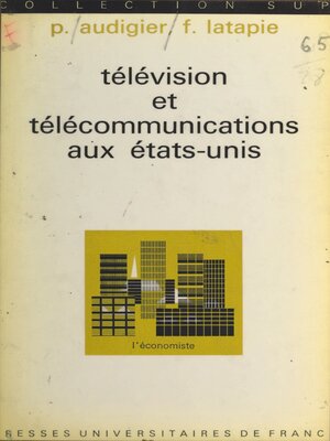 cover image of Télévision et télécommunications aux États-Unis